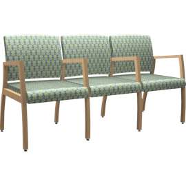 HPFI Axxess 984 Ganged Guest Chairs with Arms
