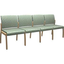 HPFI Axxess Armless Ganged Guest Chairs