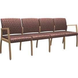 HPFI Axxess 984 End Arms Ganged Guest Chairs