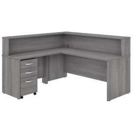 Bush Business Furniture Studio C Platinum Laminate Desking