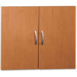 Bush Business Furniture Series C Half Height Door Kit in Natural Cherry