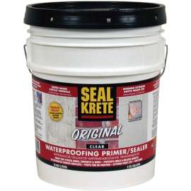 Seal Krete Original Clear Water-Based Waterproofing Primer & Sealer 5 gal