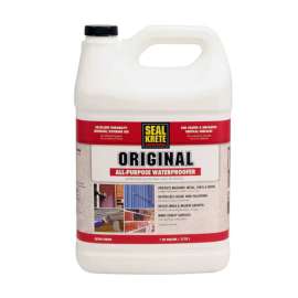 Seal Krete Original Clear Water-Based Waterproofing Primer & Sealer 1 gal