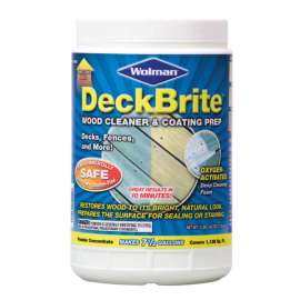 Wolman DeckBrite Transparent Wood Cleaner and Coating Prep 3 lb
