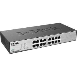 D-Link DSS-16+ 16-Port 10/100 Unmanaged Metal Desktop or Rackmount Switch, 16-Port 10/100 Unmanaged Metal Desktop or Rackmount Switch