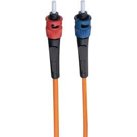 Tripp Lite 1M Duplex Multimode 62.5/125 Fiber Optic Patch Cable ST/ST 3' 3ft 1 Meter - ST Male - ST Male - 3ft