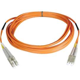 Tripp Lite 3M Duplex Multimode 62.5/125 Fiber Optic Patch Cable LC/LC 10' 10ft 3 Meter, LC Male, LC Male, 9.84ft