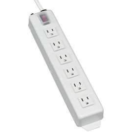 Tripp Lite Power It! 6-Outlet Power Strip 6 ft. (1.83 m) Cord Power Switch Cover - NEMA 5-15P - 6 NEMA 5-15R - 6ft