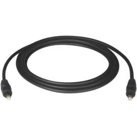 Tripp Lite 10ft Toslink Home Theater Digital Optical Audio Cable 10' 3M 3 Meter, Toslink Male, Toslink Male, 10ft