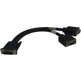 Tripp Lite, Pro Av Tripp Lite 1ft Digital Media Systems Splitter Cable DMS-59 to 2x VGA-F 1', (M to 2xF) 1-ft