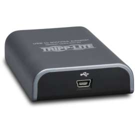 Tripp Lite USB 2.0 to DVI/VGA Dual Multi-Monitor External Video Graphics Card Adapter 1080p 60Hz, USB