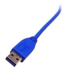 Siig SuperSpeed USB 3.0 Cable, Type A Male USB, Type A Male USB, 2m