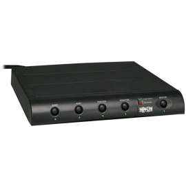 Tripp Lite Surge Protector Under Monitor 6 Outlet RJ11 6ft Cord 1440 Joule, Receptacles: 6 x NEMA 5-15R, 1440J