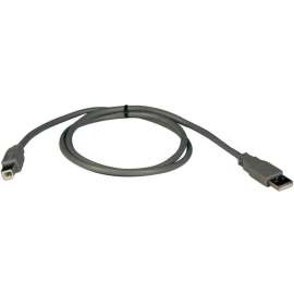 Tripp Lite 3ft USB 2.0 Hi-Speed A/B Device Cable Shielded Male / Male 3', Type A Male USB, Type B Male USB, 3ft