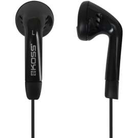 Koss KE5 Earphone, Stereo, Black, Mini-phone (3.5mm), Wired