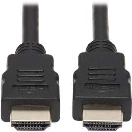 Tripp Lite 10ft High Speed HDMI Cable with Ethernet Digital Video / Audio 4Kx 2K M/M 10', HDMI, 10 ft, 1 x HDMI Male Digital Audio/Video, 1 x HDMI Male Digital Audio/Video