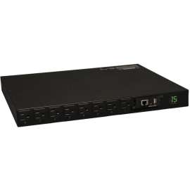 Tripp Lite PDU Switched 120V 1.4kW 15A 16 5-15R 5-15P 1URM Horizontal TAA, 1UHorizontal Rackmount, Vertical Rackmount