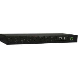 Tripp Lite PDU 1.9kW Single-Phase Switched PDU LX Interface 120V Outlets (16 5-15/20R) L5-20P/5-20P Input 12 ft. (3.66 m) Cord 1U Rack-Mount TAA, 1URack-mountable, Vertical, Wall Mountable
