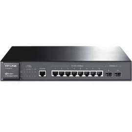Tp Link TP-LINK TL-SG3210 8-port Pure-Gigabit L2 Managed Switch, 8 10/100/1000Mbps ports, 2 Gigabit SFP slots, 8 Ports, Manageable, 8 x RJ-45, 2 x Expansion Slots