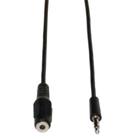 Tripp Lite 3.5mm Mini Stereo Audio Extension Cable for Speakers and Headphones (M/F) 6 ft. (1.83 m), (M/F), 6-ft."