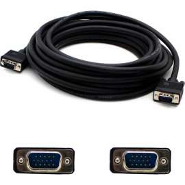 Addon 6ft VGA Male to VGA Male Black Cable For Resolution Up to 1920x1200 (WUXGA), 100% compatible and guaranteed to work