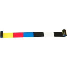 Zebra Technologies Zebra Thermal Transfer Ribbon, YMCKO Pack, 250 Images