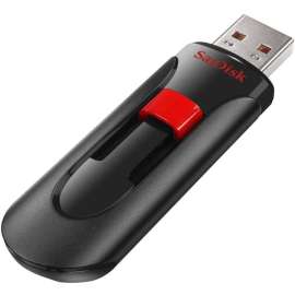 SanDisk Cruzer Glide USB Flash Drive 16GB, 16 GB, USB 2.0, 2 Year Warranty