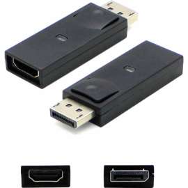 Addon DisplayPort 1.2 Male to HDMI 1.3 Female Black Adapter Which Requires DP++ For Resolution Up to 2560x1600 (WQXGA) - 100% compatible and guaranteed to work