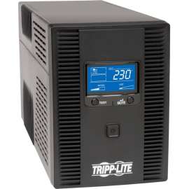 Tripp Lite UPS 1500VA 900W International Smart LCD Tower AVR 230V USB C13, Tower, 8 Hour Recharge, 230 V DC Input, 230 V AC Output