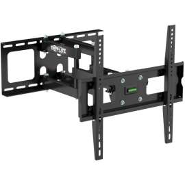 Tripp Lite Display TV Wall Monitor Mount Arm Swivel/Tilt 26" to 55" TVs / Monitors / Flat-Screens, 110 lb Load Capacity, Metal, Black