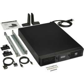 Tripp Lite UPS Smart Online 2200VA 1800W Rackmount 120V LCD USB DB9 Preinstalled SNMPWEBCARD 2URM - 2U Tower/Rack/Wall Mountable - 4 Minute Stand-by - 100 V AC, 110 V AC, 115 V AC, 120 V AC, 127 V AC Input - 100 V AC, 110 V AC, 115 V AC, 120 V AC, 1