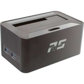 HighPoint RocketStor 5411D Drive Dock, USB 3.0 Host Interface External, 1 x Total Bay, 1 x 2.5"/3.5" Bay, Ethernet