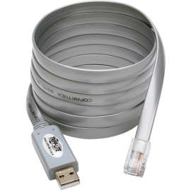 Tripp Lite USB to RJ45 Cisco Serial Roll over Cable USB Type A RJ45 M/M 6 f, Serial for Network Device, Modem, Router, Switch, 31.25 kB/s, 6 ft, 1 x Type A Male USB