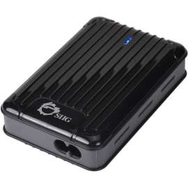 SIIG Ultra-Compact Universal Laptop Power Adapter, 90W, 90 W, 120 V AC, 230 V AC Input, 5 V DC/2 A, 18.5 V DC, 19 V DC, 19.5 V DC, 20 V DC Output