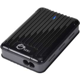 SIIG Ultra-Compact Universal Laptop Power Adapter, 45W, 45 W, 120 V AC, 230 V AC Input, 5 V DC/2 A, 9.5 V DC, 12 V DC, 19 V DC, 19.5 V DC, 20 V DC Output