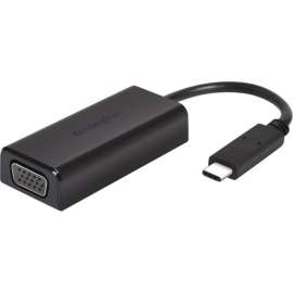 Kensington CV2000V USB/VGA Video Adapter - USB Type C - 15-pin HD-15 VGA