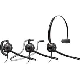 Poly Plantronics Customer Service Headset - Mono - Proprietary - Wired - Over-the-head, Behind-the-neck, Over-the-ear - Monaural - Supra-aural - Noise Canceling