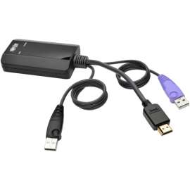 Tripp Lite HDMI USB Server Interface w/Virtual Media & CAC for B064 KVMs TAA, 1 Computer(s), 164.04 ft Range, 1 x Network (RJ-45) x USB x HDMI, External