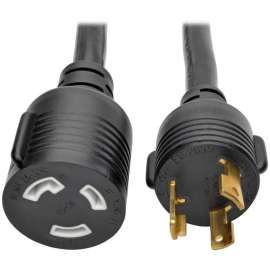 Tripp Lite Heavy Duty Power Extension Cord 30A 10AWG L5-30P L5-30R 6' 6ft - 125 V AC Voltage Rating - 30 A Current Rating - Black