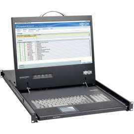 Tripp Lite Rack Console 1URM DVI, VGA for KVM Switch, 19" LCD 1080p Rackmount Console TAA, 1 Computer(s), 19" LCD, Full HD, 1920 x 1080USB