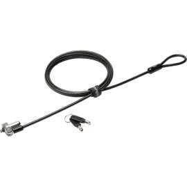 Kensington N17 Keyed Laptop Lock for Dell Laptops On Demand - Master - Carbon Steel - 6 ft - For Notebook, Tablet