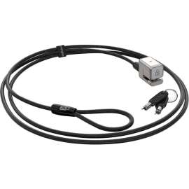 Kensington Keyed Cable Lock for Surface Pro & Surface Go, Carbon Steel, Plastic, 6 ft, For Notebook