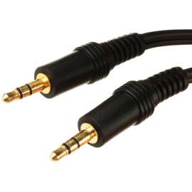 4XEM 3ft 3.5MM Stereo Mini Jack M/M Audio Cable, 3 ft Mini-phone Audio Cable for Audio Device, iPhone, iPod, Home Theater System, MP3 Player, Speaker, First End: 1 x Mini-phone Stereo Audio, Male, Second End: 1 x Mini-phone Stereo Audio