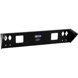 Tripp Lite Wallmount Rack 2U Vertical Rack Bracket 175lb Capacity, Load Capacity, Black