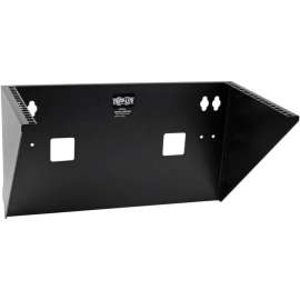 Tripp Lite Wallmount Rack 6U Vertical Rack Bracket 200lb Capacity, Black