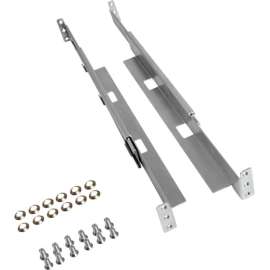 Tripp Lite SmartRack 4-Post 1U Universal Adjustable Shelf Kit for Wall-Mount Racks, 150 lb Load Capacity, Silver