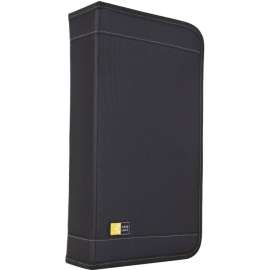 Case Logic 72 Capacity CD Wallet, Wallet, Nylon, Black, 72 CD/DVD