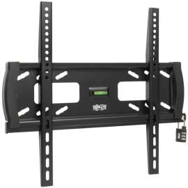 Tripp Lite Display TV Monitor Security Wall Mount Fixed Flat/Curved 32" - 55" - 55" Screen Support - 99 lb Load Capacity - Black