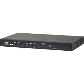 Aten Technologies ATEN PE6108AV 8-Outlet eco PDU - Switched - NEMA 5-15P - 8 x NEMA 5-15R - 120 V AC - Network (RJ-45) - 1U - Rack-mountable