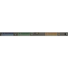 Vertiv Geist MN01D9W1-48PZB8-6PS15B0A10-S 48-Outlets PDU, Metered, 3P+E (IP44), 36 x U-Lock IEC 60320 C13, 12 x U-Lock IEC 60320 C19, 230 V AC